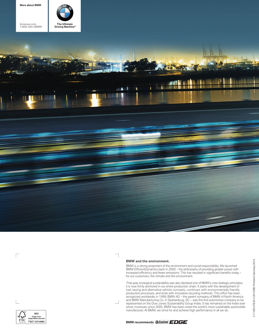 2014 BMW 4-Series Brochure Page 26
